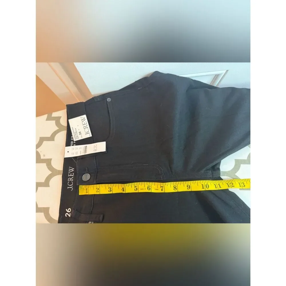 J.Crew Nipped straight jean NWT Size 26